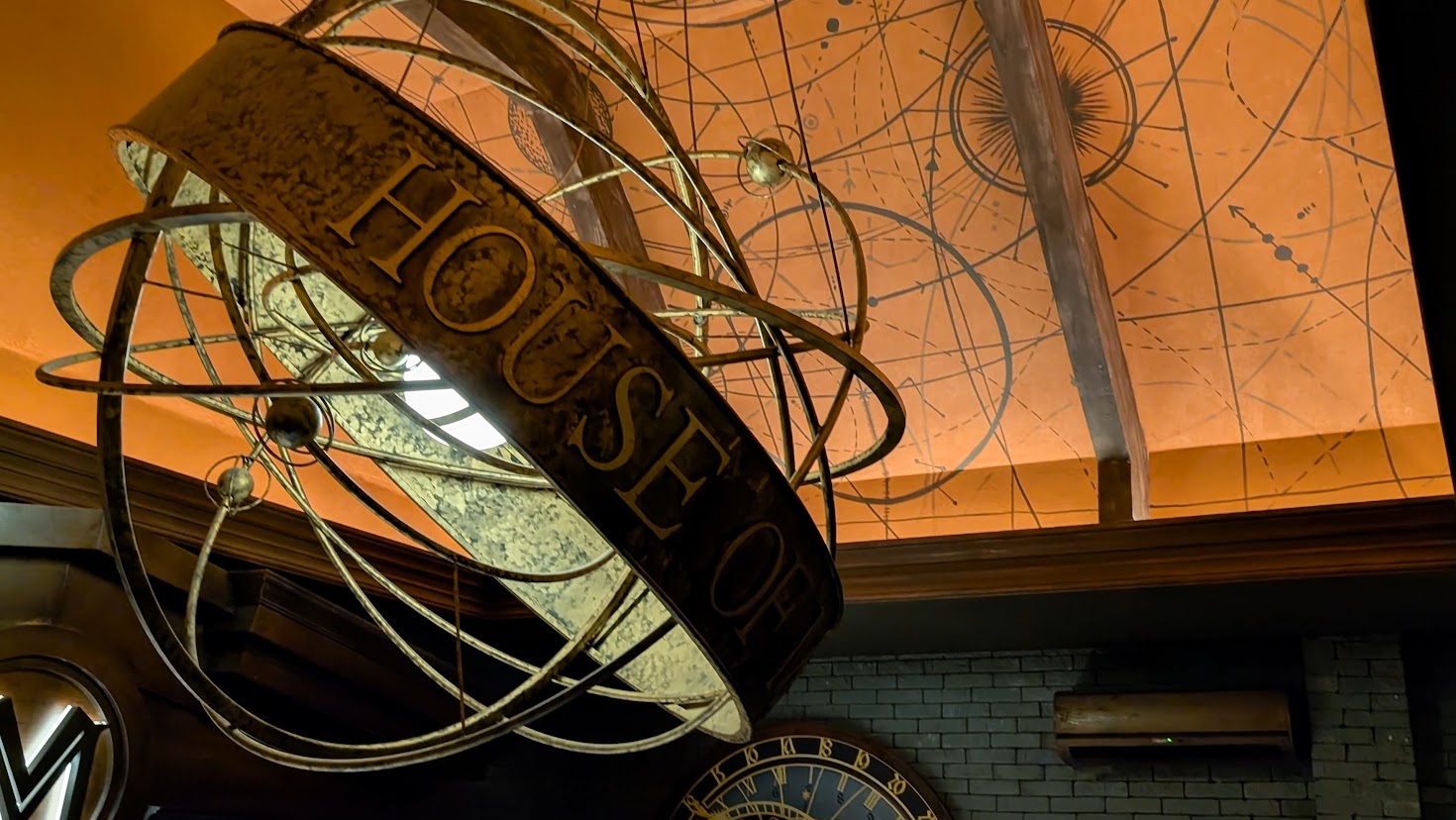 House of Merlin Suspended Globe