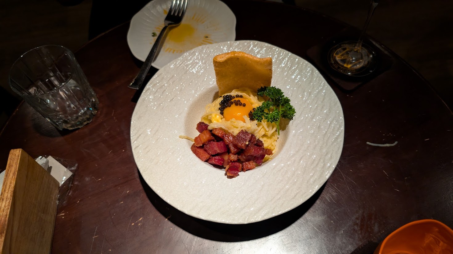 House of Merlin Hu Tieu Carbonara