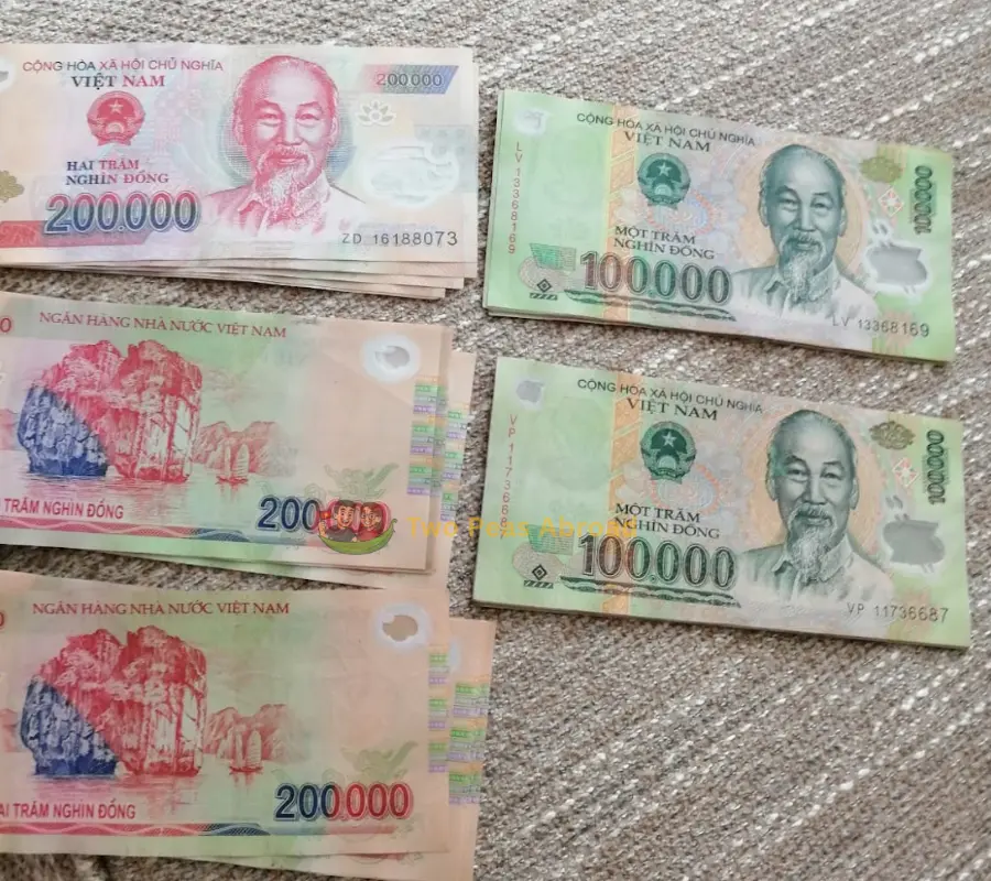 Vietnamese dong notes