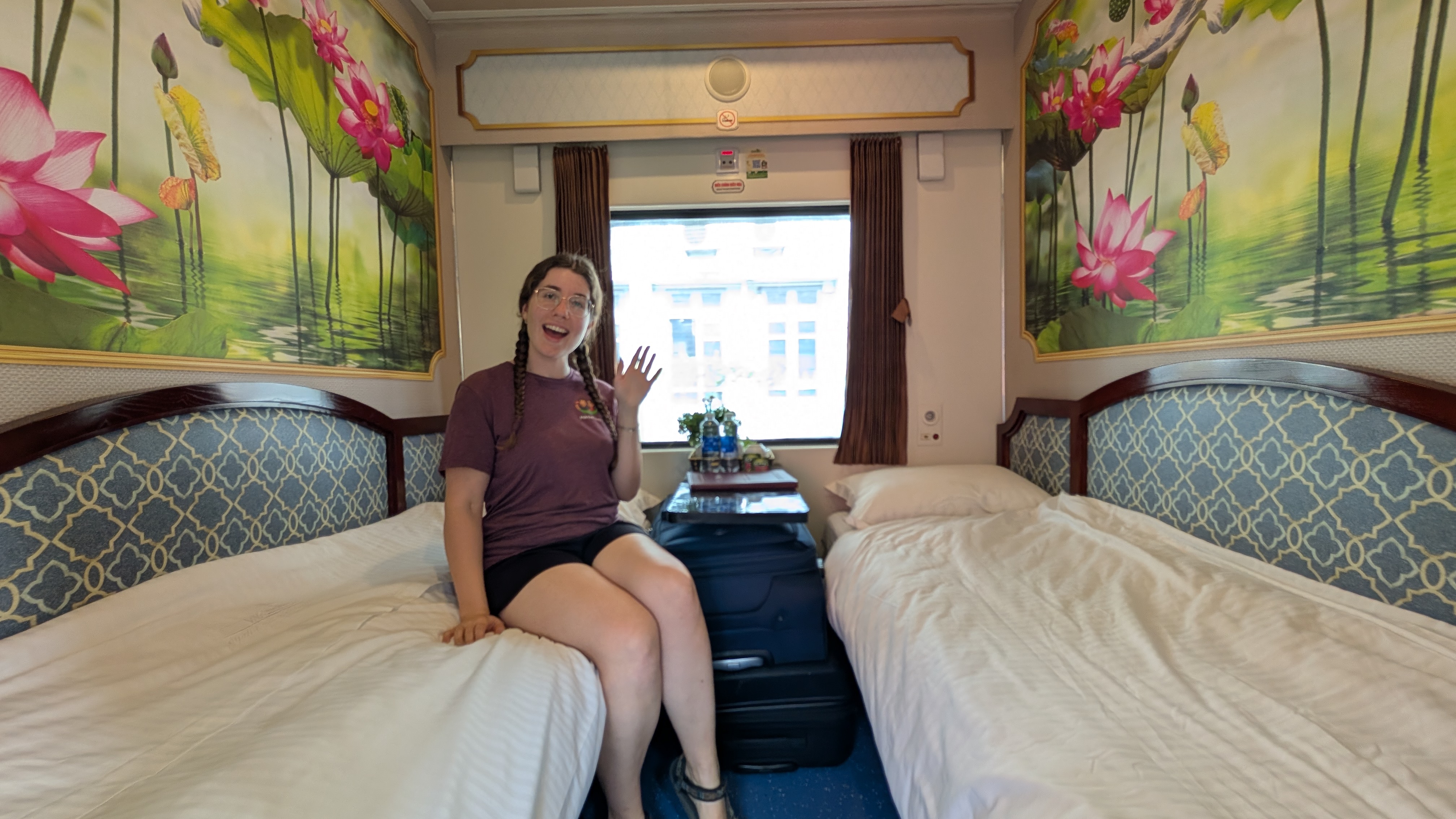 Vietnam Railways 2 person cabin