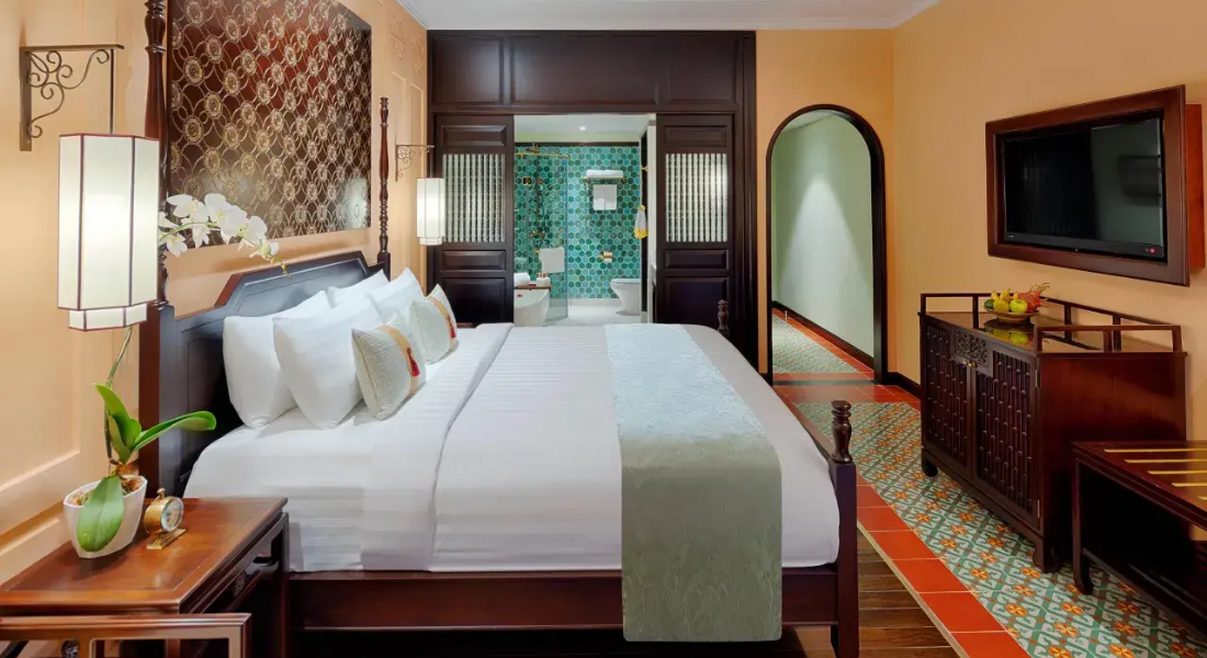 City views from a Vietnamese hotel