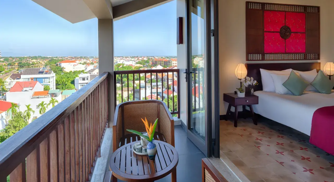 Modern Vietnam hotel room