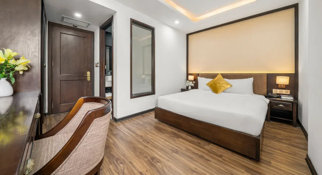 Modern Vietnam hotel room