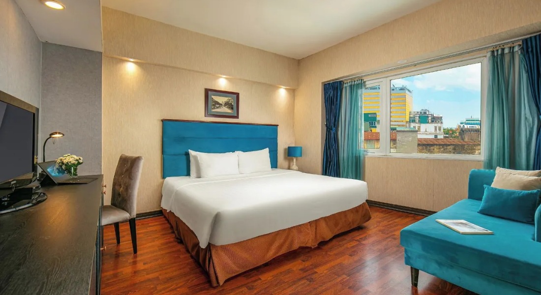 Modern Vietnam hotel room