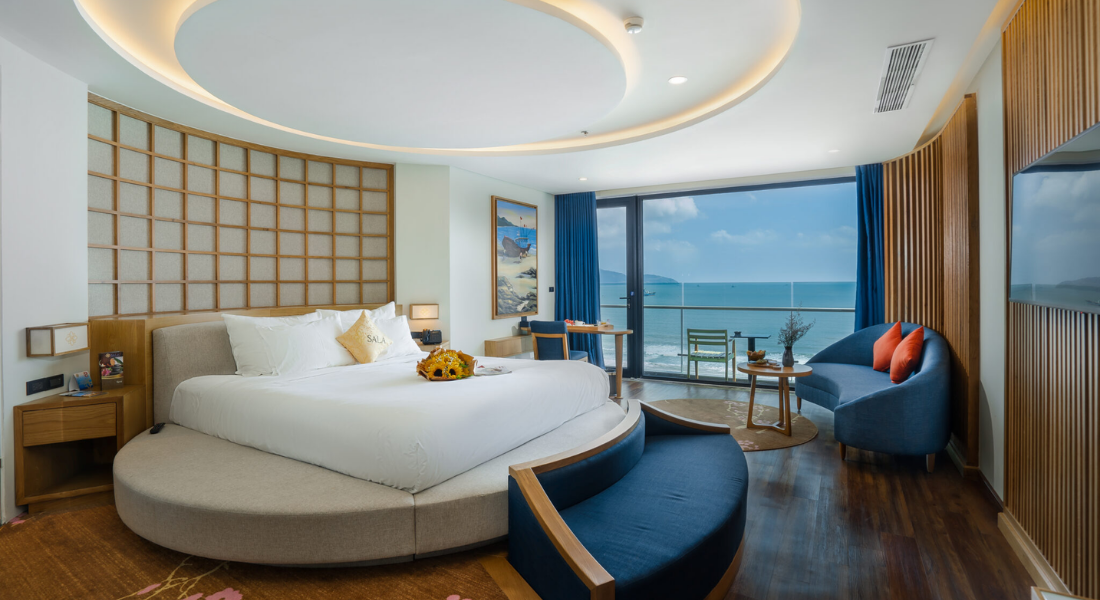 Modern Vietnam hotel room