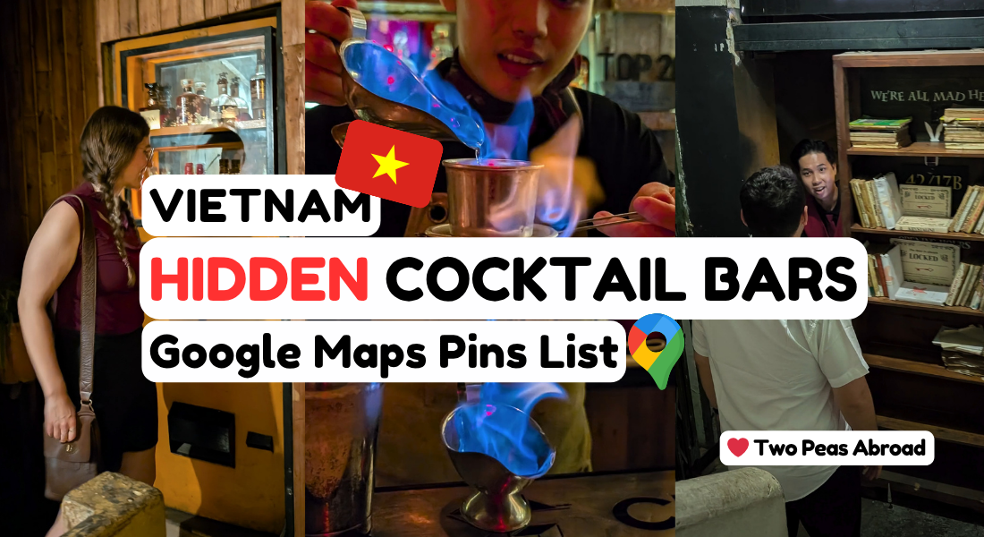 Vietnam hidden cocktail bars - google maps list